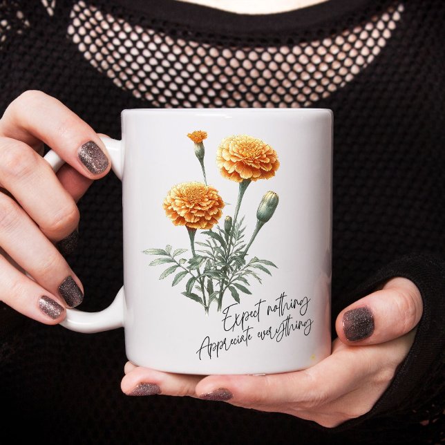 WildblommMarigold Coffee Mugg (Skapare uppladdad)