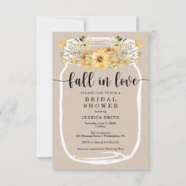 WildblomMöhippa Mason Burk Gult Inbjudningar