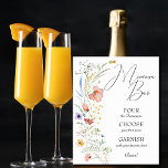WildblomMöhippa Mimosa Pub Poster<br><div class="desc">Mimosa pub poster med roligt om hur du ska blanda dina egna egenskaper med tjusiga vilda blommor på sidan. MATCHING-objekt i vår butik.</div>