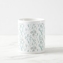 Wildblommönster Kaffemugg