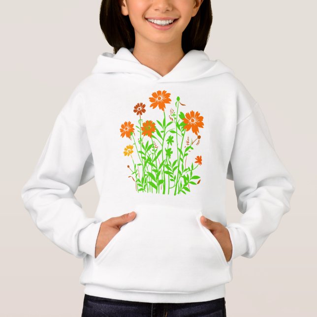 Wildblommor-79156 T Shirt (Framsida)