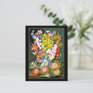 Wildblommor av Ceres, södra Afrikan Helg Vykort