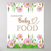 Wildblommor Baby i Bloom "Gissa Baby Food"