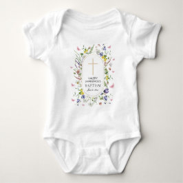 Wildblommor Baptism Boho Chic T Shirt