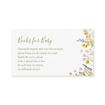 Wildblommor Bokar för babyskabinett