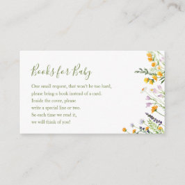 Wildblommor Bokar för babyskabinett Tilläggskort