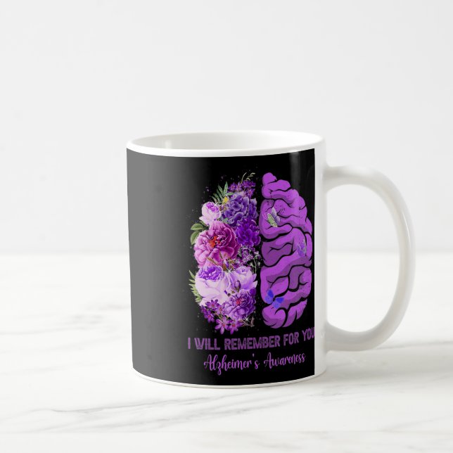 Wildblommor Brain kommer ihåg att du är heimerheim Kaffemugg (Höger)