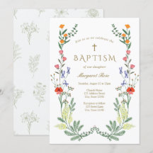 Wildblommor Christening