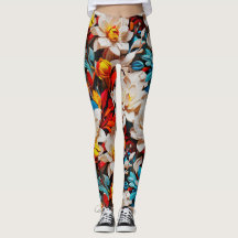 Wildblommor Galore Leggings