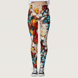 Wildblommor Galore Leggings