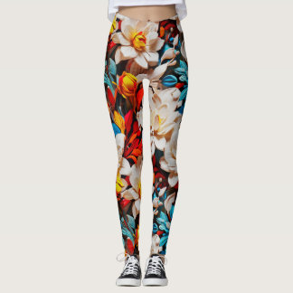 Wildblommor Galore Leggings