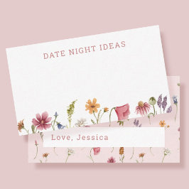 Wildblommor Garden Date Night Ideas Tilläggskort