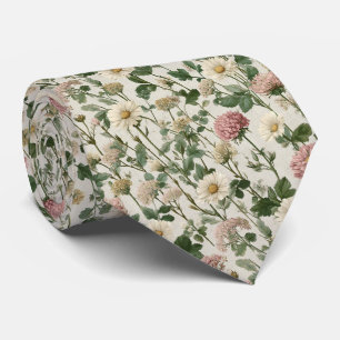 Wildblommor Garden Flowers & Cream Bröllop Slips
