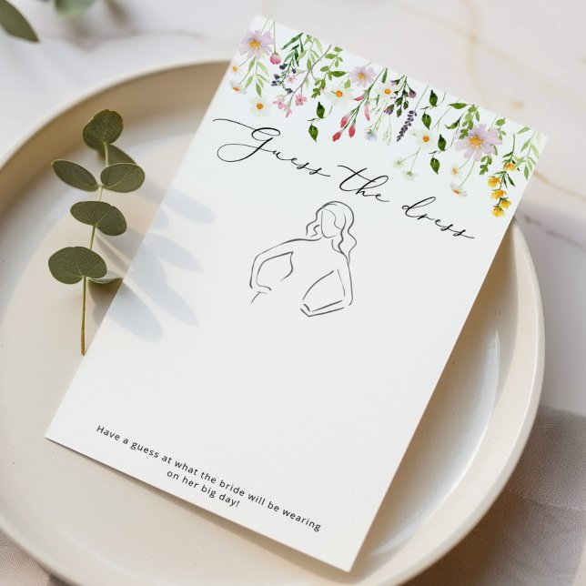 Wildblommor Gissa möhippan av klänningen (Skapare uppladdad)