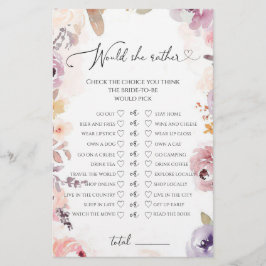 Wildblommor hellre vill ha möhippa spel