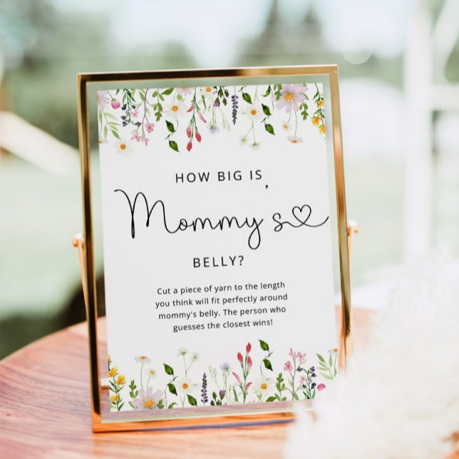 Wildblommor hur stort är mamma Blocky-spelet poste Poster (Skapare uppladdad)