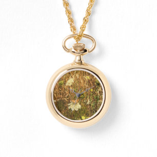 Wildblommor i Cape Blanco, Oregon Kusten Armbandsur
