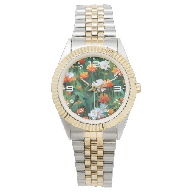 Wildblommor i Fält-20632 Armbandsur (Framsida)