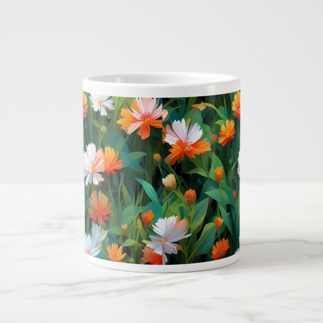 Wildblommor i Fält-20632 Jumbo Mugg (Framsidan)