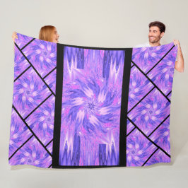 Wildblommor i Pastellis 9 Fleecefilt