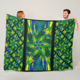 Wildblommor i Pastels 13 Fleecefilt