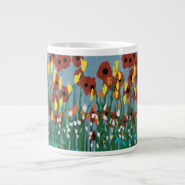 Wildblommor Jumbo Mugg