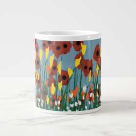 Wildblommor Jumbo Mugg