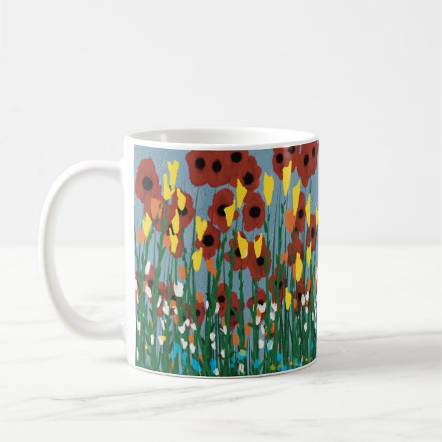 Wildblommor Kaffemugg (Vänster)