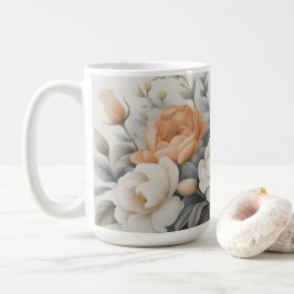 Wildblommor - Klassisk Pastellblomma Kaffemugg