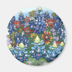 Wildblommor Magnet