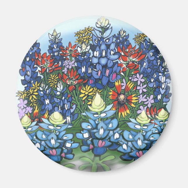 Wildblommor Magnet (Framsidan)