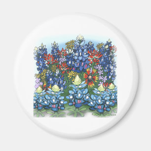Wildblommor Magnet