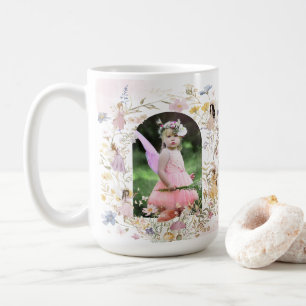 Wildblommor Meadow Flowers Birthday Photo Gift Kaffemugg