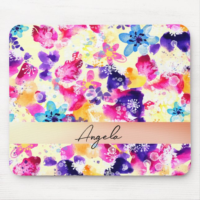 Wildblommor Meadow Shabby Flowers Musmatta (Framsidan)