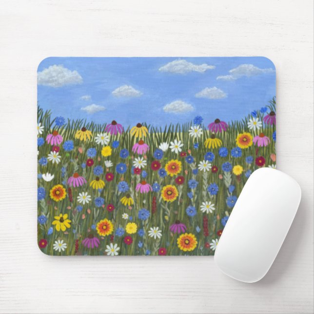 Wildblommor med Daisy Musmatta (Med mus)