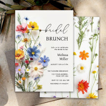 Wildblommor Möhippa Brunch