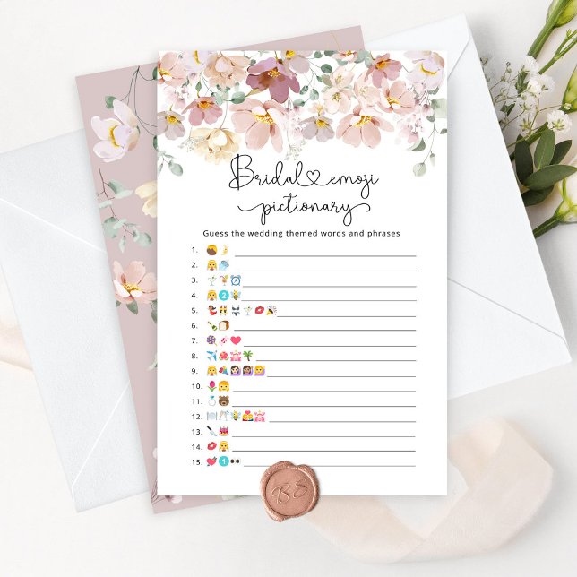 Wildblommor möhippa emoji pictionary-spel (Skapare uppladdad)