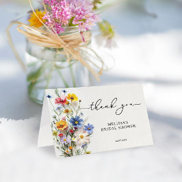 Wildblommor Möhippa Tack Kort