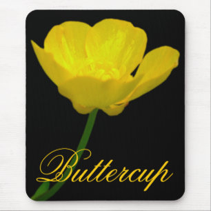 Wildblommor Mousepad Butterkoppar Computer Gifts Musmatta