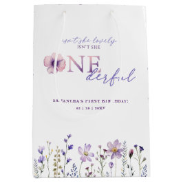 Wildblommor Oenderful First Birthday Gift Bag