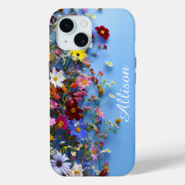 Wildblommor Personlig iphone case
