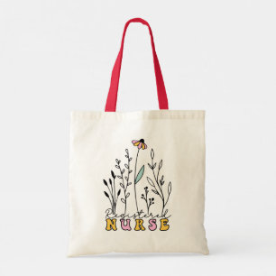 Wildblommor Registered Nurse Tygkasse