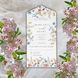 Wildblommor Simple Garden Wedding