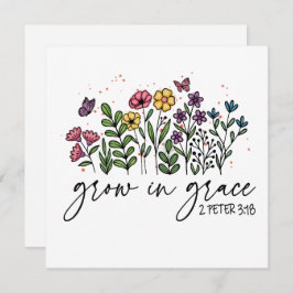 Wildblommor som växer i Grace Christian Gift