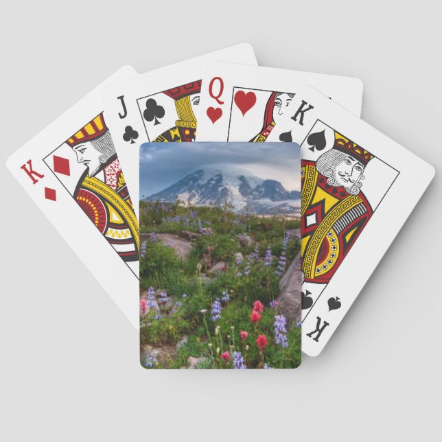 Wildblommor Spel Kort (Baksidan)