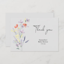 Wildblommor tack för att du skötte barn