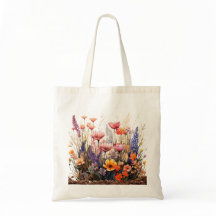 Wildblommor Tote Bag