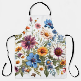 Wildblommor Unisex Apron