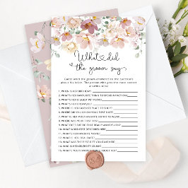 Wildblommor Vad sa möhippan?