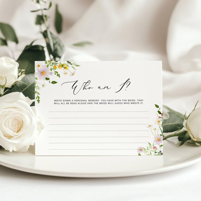 Wildblommor Vem är jag möhippa? (Skapare uppladdad)